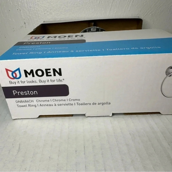 MOEN Preston Towel Ring in Chrome DN8486CH - Picture 6 of 6